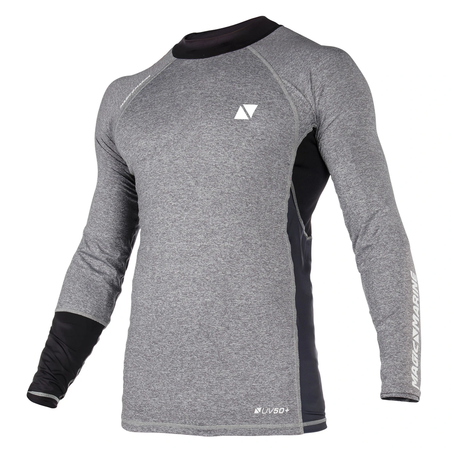 Magic Marine Energy Long Sleeve Rashvest - Grey 3 Magic Marine Energy Long Sleeve Rashvest - Grey