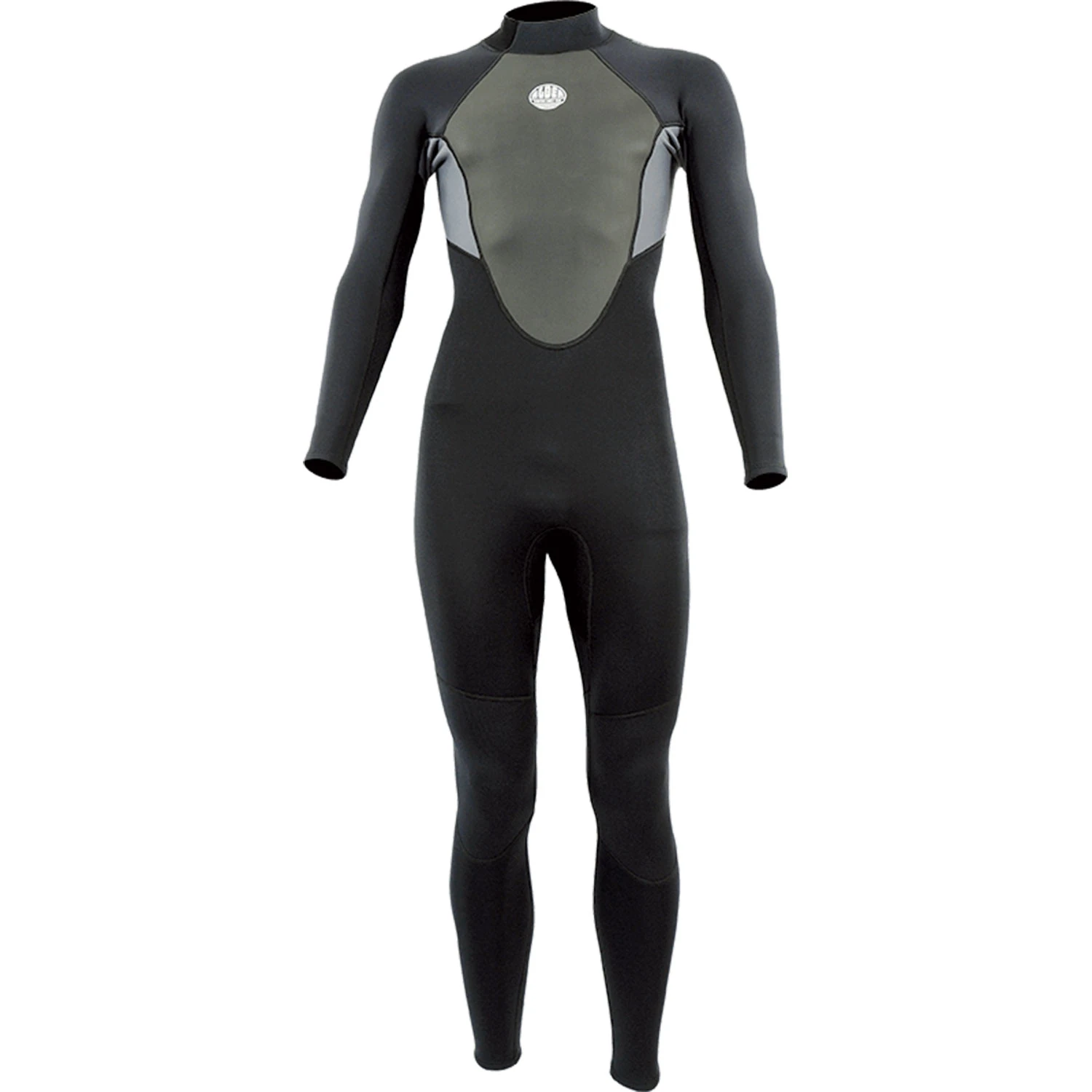 Alder Impact 3/2mm Flatlock Backzip Wetsuit - Black 4 Alder Impact 3/2mm Flatlock Backzip Wetsuit - Black - Image 2