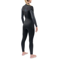 Dakine Womens Quantum 3/2mm Chest-Zip Wetsuit - Black -DivePro Store 2021 Dakine Womens Quantum Chest Zip Fullsuit Wetsuit 1