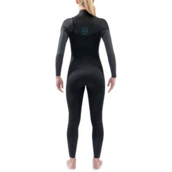 Dakine Womens Quantum 3/2mm Chest-Zip Wetsuit - Black -DivePro Store 2021 Dakine Womens Quantum Chest Zip Fullsuit Wetsuit 3