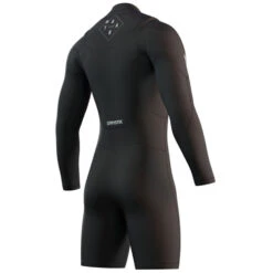 Mystic Star 3/2mm GBS Double FZip Longarm Shorty Wetsuit - Black -DivePro Store 2021 Mystic Star 32 Longarm Shorty Wetsuit Black 210308 900 02
