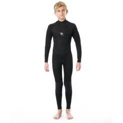 Rip Curl Junior FREELITE 3/2mm FL Back-Zip Wetsuit Black