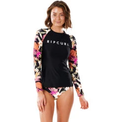 Rip Curl Womens LS UV Rash Top - Northshore 8 Rip Curl Womens LS UV Rash Top - Northshore -DivePro Store 2021 Rip Curl Womens LS UV Rash Top Northshore WLY3SW 0090 3