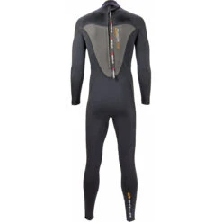 Sola Fusion 3/2mm Fullsuit Wetsuit - Volcanic Black -DivePro Store 2021 Sola Fusion 32 Fullsuit Wetsuit A1711 Black Back