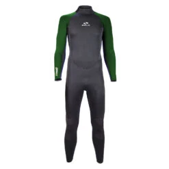 Sola Blaze 5/4mm GBS Back Zip Wetsuit - Black/Forest