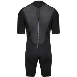 Typhoon Storm3 3/2mm Shorty Wetsuit - Black/Graphite -DivePro Store 2021 Typhoon Storm3 Shorty Wetsuit 250794 black graphite 2