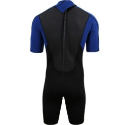Typhoon Storm3 3/2mm Shorty Wetsuit - Black/Nite Blue -DivePro Store 2021 Typhoon Storm3 Shorty Wetsuit 250795 black niteblue 2