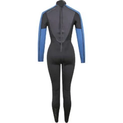 Typhoon Womens Swarm3 3/2mm Backzip Wetsuit - Black/Blue -DivePro Store 2021 Typhoon Swarm Fullsuit Wetsuit M30A0788