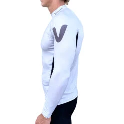 Vaikobi Spandex Long Sleeve UV50+ Rashvest - Silver 7 Vaikobi Spandex Long Sleeve UV50+ Rashvest - Silver -DivePro Store 2021 Vaikobi UV Rashie Silver S
