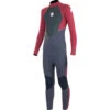Alder Junior Stealth 5/4/3mm BZ Fullsuit Wetsuit - Jet Black / Red -DivePro Store 2022 Alder Stealth Junior 5mm Wetsuit STEALTH JUNIOR BLK BIKING RED 2021 2022