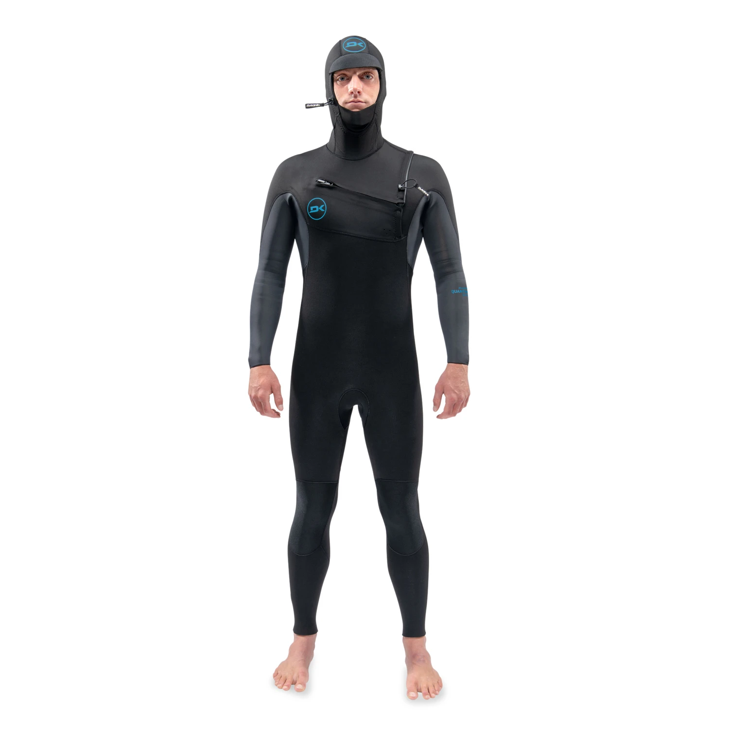 Dakine Quantum 5/4/3mm Hooded Chest-Zip Wetsuit 3 Dakine Quantum 5/4/3mm Hooded Chest-Zip Wetsuit