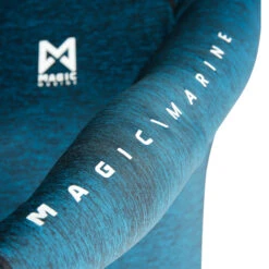 Magic Marine Womens Cube Long Sleeve Rashvest - Dark Blue Melee -DivePro Store 2022 Magic Marine Womens Cube Long Sleeve Rash Guard Dark Blue Melee MM081011 4MM081011 448 05