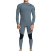 Quiksilver 3/2mm Everyday Session Chest-Zip Wetsuit - Grey -DivePro Store 2022 Quiksilver 32 Session Mens Wetsuit Grey 1