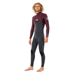 Rip Curl Dawn Patrol 5/3mm Chest Zip Wetsuit - Wine 7 Rip Curl Dawn Patrol 5/3mm Chest Zip Wetsuit - Wine -DivePro Store 2022 Rip Curl Dawn Patrol Chest Zip 53 Wetsuit Wine WSM9GM 0463 1