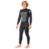 Rip Curl Omega 3/2mm E-Stitch Back Zip Wetsuit - Black -DivePro Store 2022 Rip Curl Omega 32 Backzip Wetsuit Black 114MFS 1