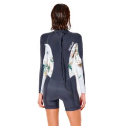 Rip Curl Womens Dawn Patrol EC 2/2mm Springsuit - Charcoal -DivePro Store 2022 Rip Curl Womens ECO Dawn Patrol Spring Suit Charcoal 115WSP 8059 2