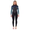 Rip Curl Womens Omega 5/3mm Back-Zip Wetsuit - Green -DivePro Store 2022 Rip Curl Womens Omega Chest Zip 53 Wetsuit Green 1