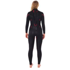 Rip Curl Womens Omega 5/3mm Back-Zip Wetsuit - Green -DivePro Store 2022 Rip Curl Womens Omega Chest Zip 53 Wetsuit Green 5