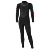 Sola Kids Fire 4/3mm Back Zip Wetsuit - Black