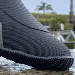 Vaikobi Junior Speed Grip High Cut Dinghy Wetsuit Boots - Black -DivePro Store 2022 Vaikobi Hi Cut Wetsuit Dinghy Boots 4