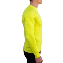 Vaikobi Tech Tee Long Sleeve UV50+ T-Shirt - Lime -DivePro Store 2022 Vaikobi Performance Tech Tee Long Ocean Yellow 3