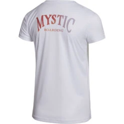 Mystic Womens Jayde Short-Sleeve Rashvest - White -DivePro Store 2023 Mystic Jayde Loose Fit Rash Guard 230157 100 02