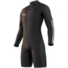 Mystic THE ONE 3/2mm Zip-Free Long Arm Shorty Wetsuit - Black -DivePro Store 2023 Mystic Mens Wetsuit 230126 900 01