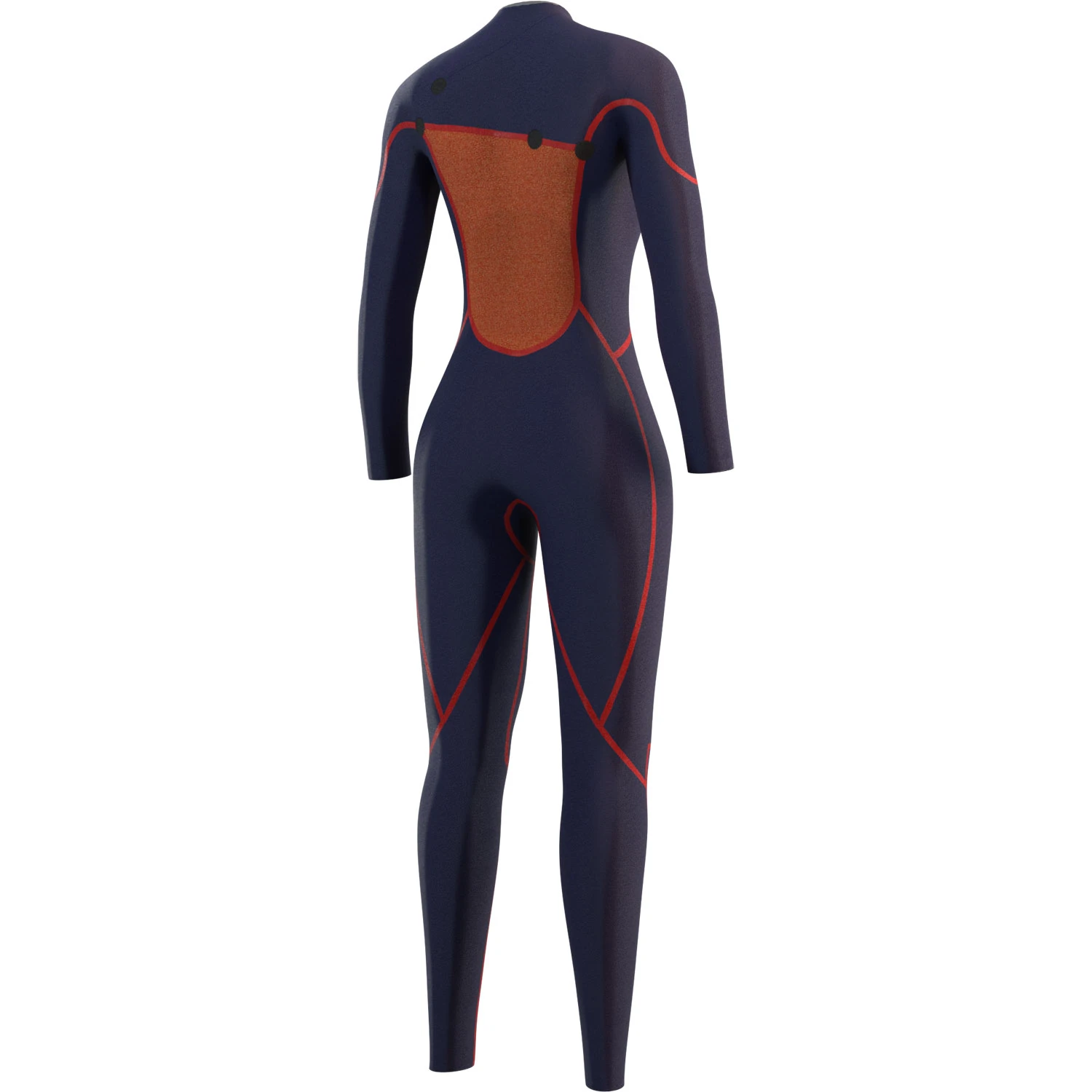 Mystic Womens The One 4/3 GBS Zip-Free Wetsuit - Dark Olive 6 Mystic Womens The One 4/3 GBS Zip-Free Wetsuit - Dark Olive - Image 4