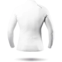 Zhik ECO Spandex Rash Guard Long Sleeve - White -DivePro Store 2023 Zhik DTP 0063 M WHT Back