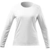 Zhik Womens UVActive Long Sleeve Quick Dry UV50+ Top - White ATP-0075 -DivePro Store 2023 Zhik UV Active TopATP 0070 W WHT Front 0022