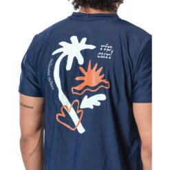 Rip Curl Wilder Short Sleeve Loose Fit UV Tee - Navy -DivePro Store 65902 WLE9HM 0049 5