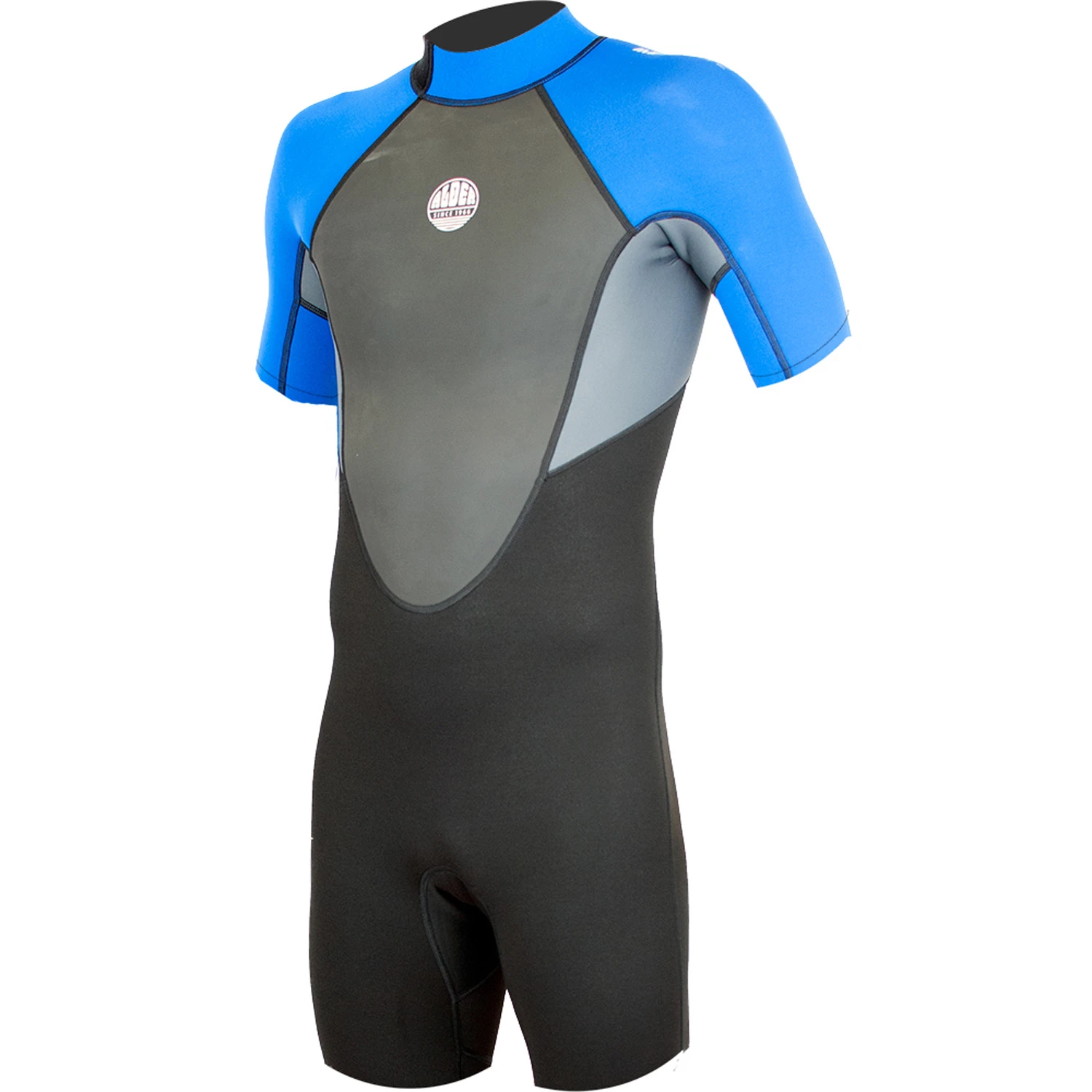 Alder Impact 3/2mm Backzip Shorty Wetsuit - Royal Blue - WS21MIS 3 Alder Impact 3/2mm Backzip Shorty Wetsuit - Royal Blue - WS21MIS