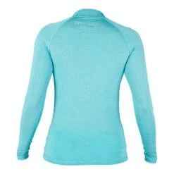 Magic Marine Womens Cube Long Sleeve Rashvest - Blue Melee -DivePro Store Magic Marine Womens Cube Long Sleeve Rash Vest Blue Melee MM081011 499 2