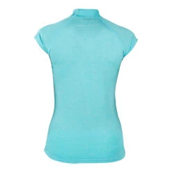 Magic Marine Womens Cube Short Sleeve Rashvest - Blue Melee -DivePro Store Magic Marine Womens Cube Long Sleeve Rash Vest Blue Melee MM081012 499 2