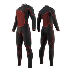 Mystic THE ONE 4/3 GBS Zip-Free Wetsuit - Grey 220009 -DivePro Store Mystic The One Zip Free Fullsuit Wetsuit Black 2 2