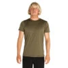 Rip Curl Short Sleeve Compass UV Tee - Khaki 2 Rip Curl Short Sleeve Compass UV Tee - Khaki -DivePro Store Rip Curl Short Sleeve Compass UV Tee WLY8SM 0064 1