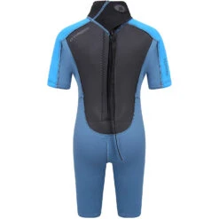 Typhoon Swarm3 Infants 3/2mm Shorty Wetsuit - Blue Steel/Blue -DivePro Store Typhoon Infants Swarm3 Shorty Wetsuit 250995 SWARM3 Blue 3