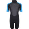 Typhoon Swarm3 Boys 3/2mm Shorty Wetsuit - Black/Blue