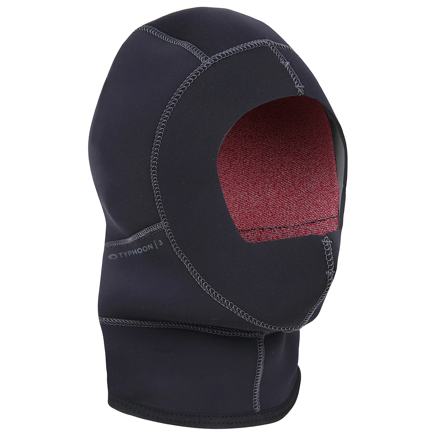 Typhoon Raptor3 3mm Thermal Wetsuit Hood - Black 3 Typhoon Raptor3 3mm Thermal Wetsuit Hood - Black