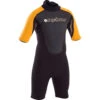 Typhoon Swarm Infants 3mm Shorty Wetsuit - Burnt Orange -DivePro Store Typhoon Swarm Boys Shorty Wetsuit Burnt Orange 1