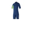 Mystic Junior Star 3/2 GBS Back Zip Flatlock Shorty Wetsuit - Night Blue -DivePro Store Y2022 mystic juniors star 3 2 gbs back zip flatlock shorty wetsuit night blue 1