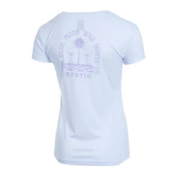 Mystic Womens Ignite Short-Sleeve Rashvest - White -DivePro Store Y2022 mystic womens ignite short sleeve rashvest white 2