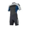 Mystic Brand 3/2mm Back-Zip Flatlock Shorty Wetsuit - Navy -DivePro Store mystic brand 3 2 shorty back zip navy 2019 35000 180055
